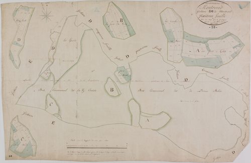 Montrond, section D, Montrond, feuille 6.