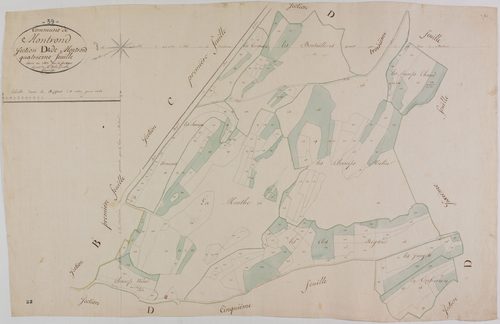 Montrond, section D, Montrond, feuille 4.