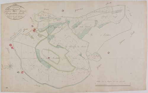 Montrond, section D, Montrond, feuille 5.
