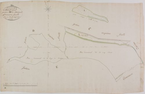 Montrond, section D, Montrond, feuille 1.