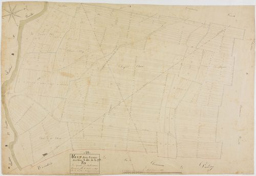 Mont-sous-Vaudrey, section A, la Fin, feuille 3géomètre : Duchesne