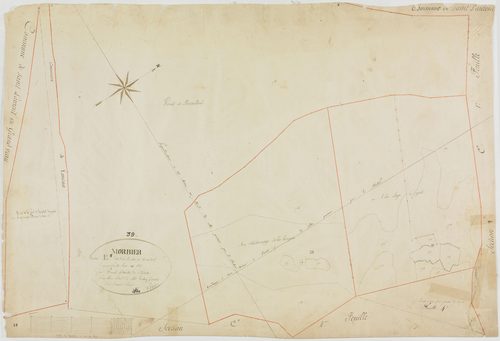 Morbier, section E, les Buclets et Bataillard, feuille 5.géomètre : Romand