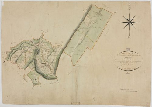 Morez, tableau d'assemblage.géomètre : Tabey