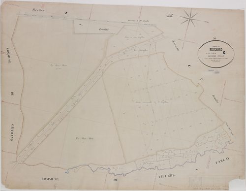 Mouchard, section C, feuille 2.