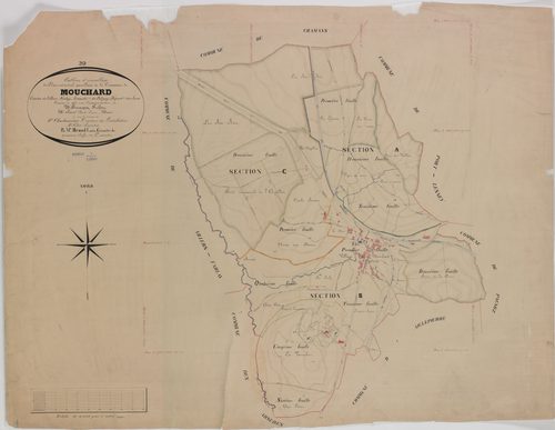 Mouchard, tableau d'assemblage.
