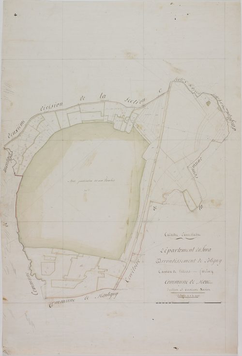 Mouchard, section B, feuille 2.