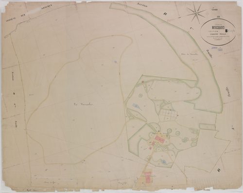 Mouchard, section B, feuille 5.