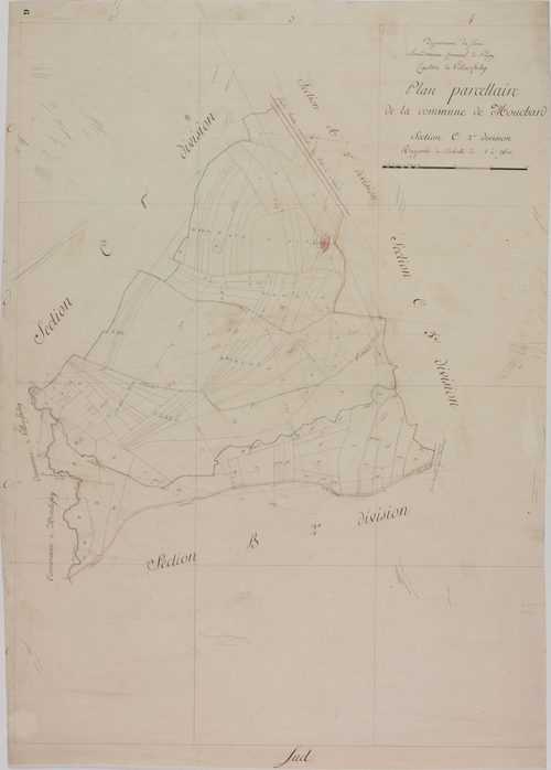 Mouchard, section C, feuille 2.