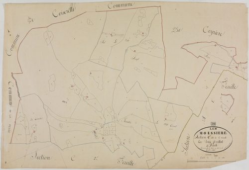 Moussières (Les), section C, la Coinche, feuille 3.géomètre : ?