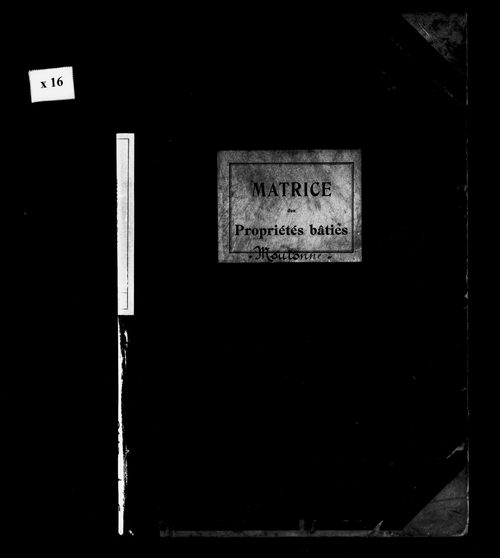 Matrice des propriétés bâties.