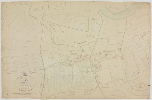 Mutigney, section B, le Village, feuille 2.géomètre : Mathieu