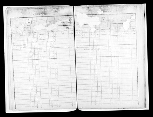 Matrice des propriétés bâties.