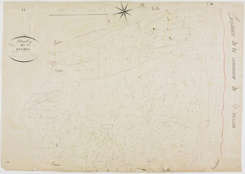 Nantey, section D, Ecuiria, feuille 2.géomètre : Grenier