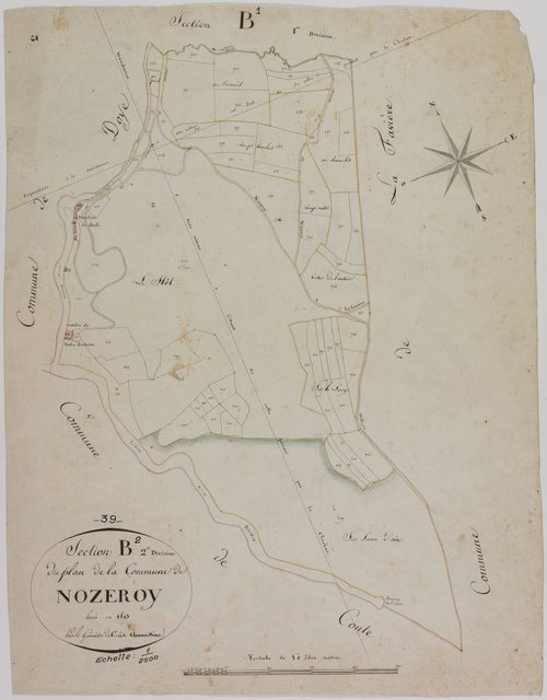Nozeroy, section B, feuille 2.