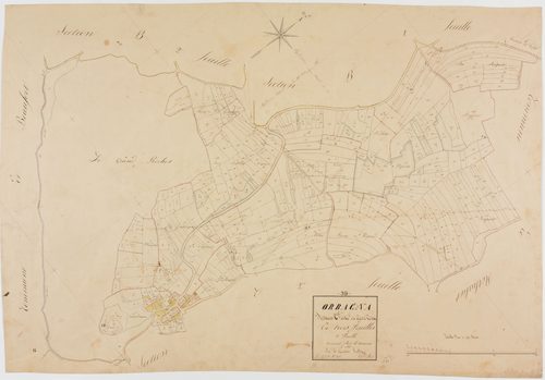 Orbagna, section C, Crève-Coeur, feuille 1.géomètre : Cordier