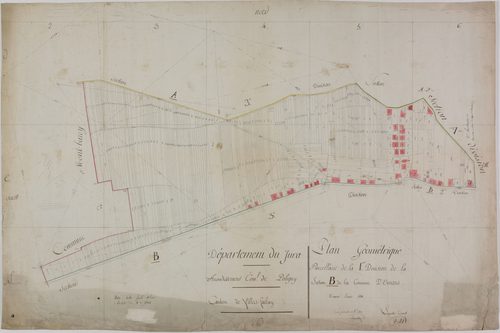 Ounans, section A, feuille 1.