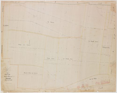 Ounans, section B, le Village, feuille 2.géomètre : [Olivier et Grenier]
