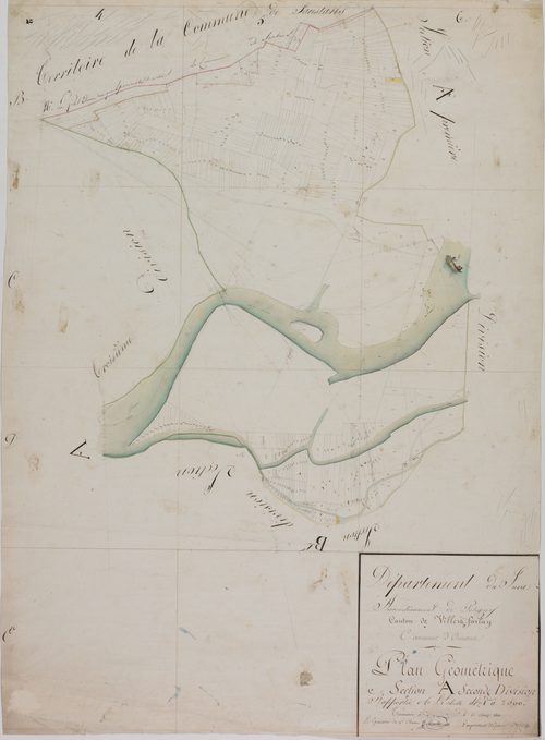 Ounans, section A, feuille 2.