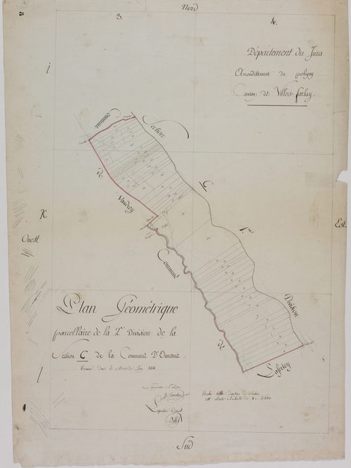 Ounans, section A, feuille 2.