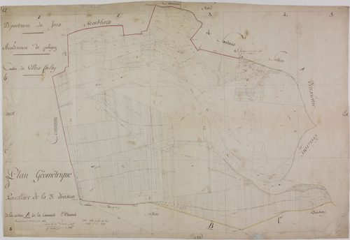 Ounans, section A, feuille 3.