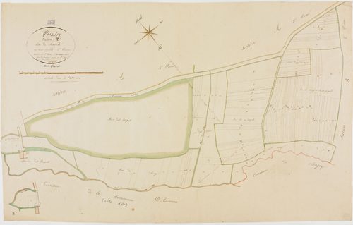 Peintre, section B, Servole, feuille 1.géomètre : Rosset