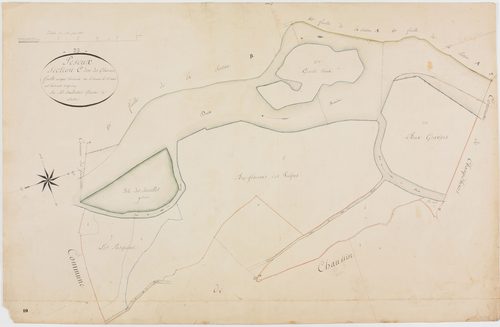 Peseux, section C, Glairons, feuille unique.géomètre : Sauldubois