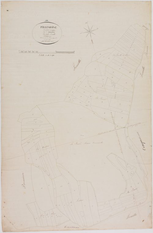 Pillemoine, section unique, feuille 2.