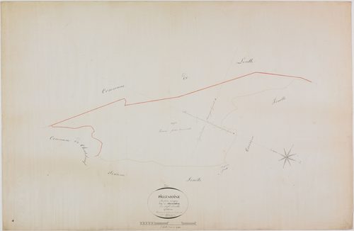Pillemoine, section unique, feuille 4.