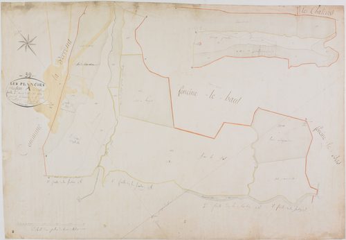 Planches (Les), section A, le Village, feuille 2.