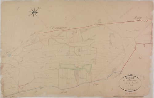 Plasne, section E, le Village, feuille 1.