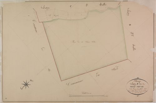 Plasne, section C, Ville-Neuve, feuille 2.