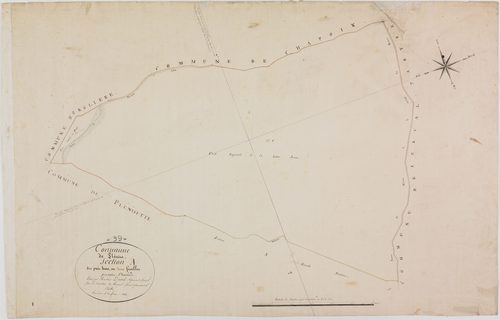 Plénise, section A , des Près Bois, feuille 1.