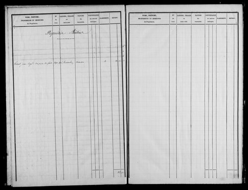 Etat de sections, s.d. [milieu XIXe]. Commune réunie à celle de Nogna et 1815 à 1839.