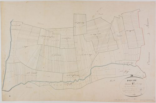 Pointre, section B, Crouge, feuille 2.