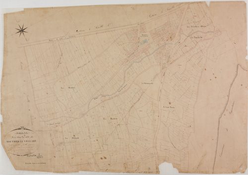 Poligny, section G, Mouthier-le-Vieillard, feuille 1.