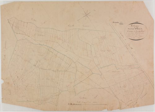 Poligny, section H, Croix Chevalier, feuille 2.