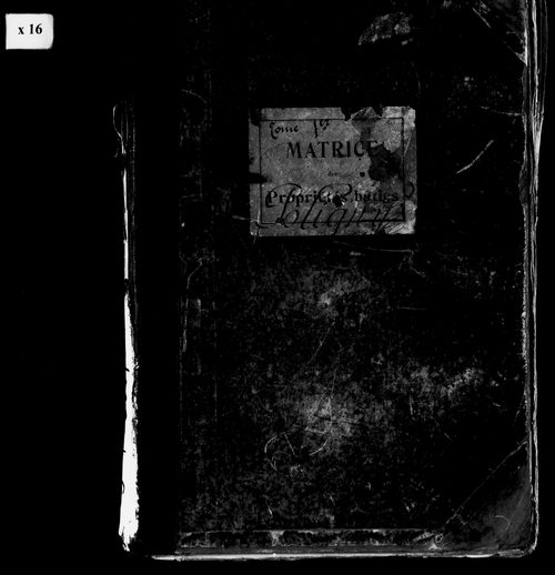 Matrice des propriétés bâties, case 7 à 896.