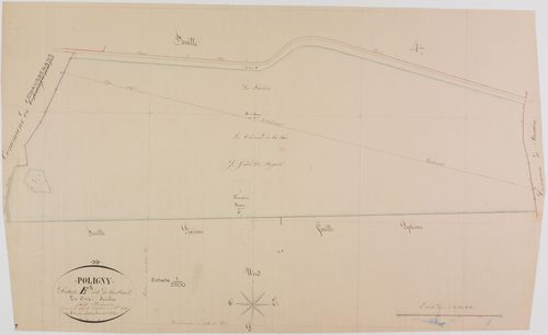 Poligny, section E, la Forêt, feuille 5.