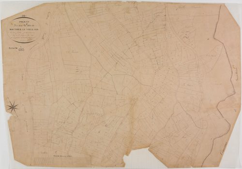 Poligny, section G, Mouthier-le-Vieillard, feuille 2.