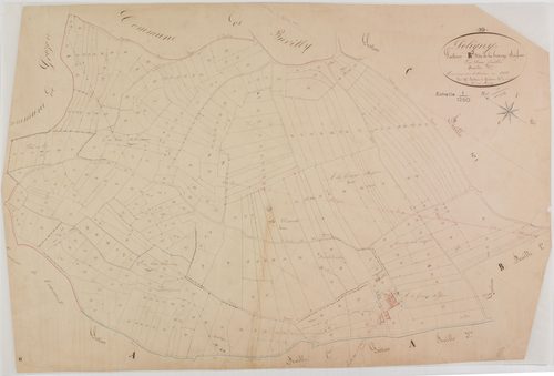 Poligny, section B, Grange Boisson, feuille 2.