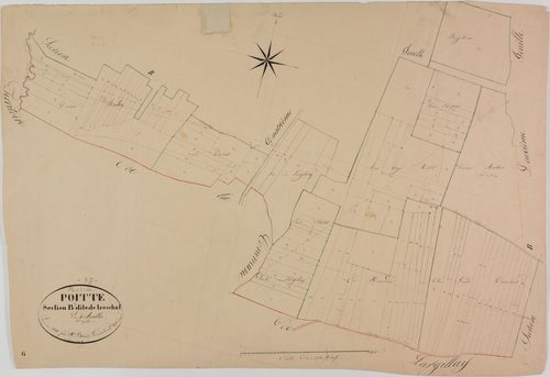 Poitte, section B, Très Chat, feuille 3.