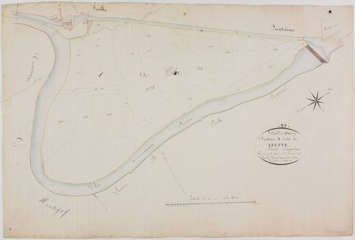 Pont-du-Navoy, section A, Leutte, feuille 5.