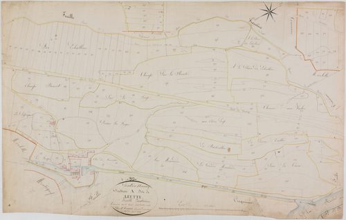Pont-du-Navoy, section A, Leutte, feuille 4.