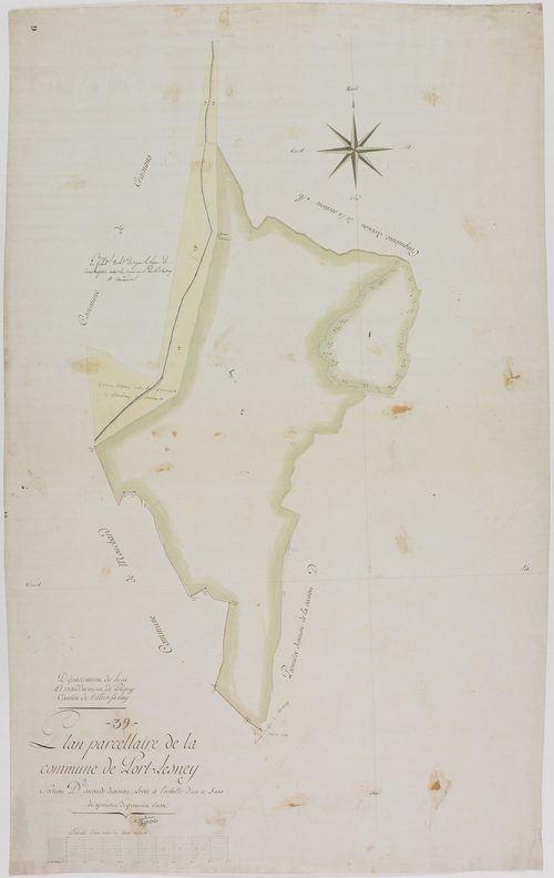 Port-Lesney, section D, feuille 2.
