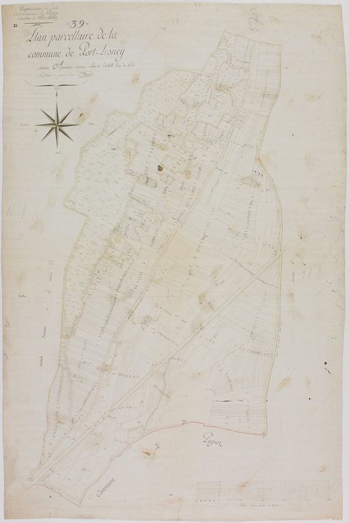 Port-Lesney, section D, feuille 1.