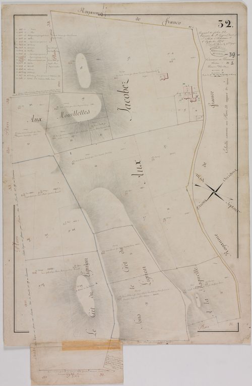 Prémanon, section D, feuille 1.