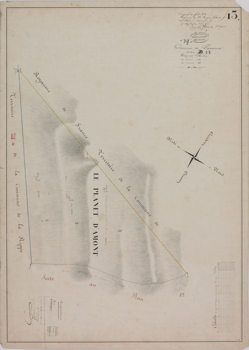 Prémanon, section D, feuille 13.