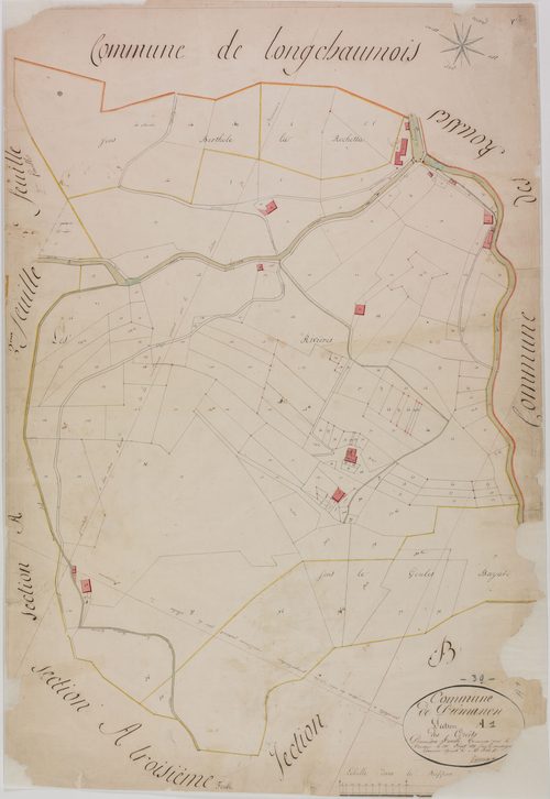 Prémanon, section A, les Arcets, feuille 1.