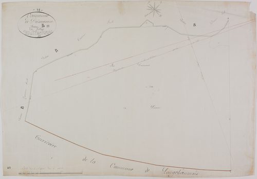 Prémanon, section B, le Village, feuille 11.