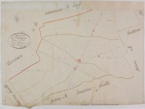 Prémanon, section A, les Arcets, feuille 9.